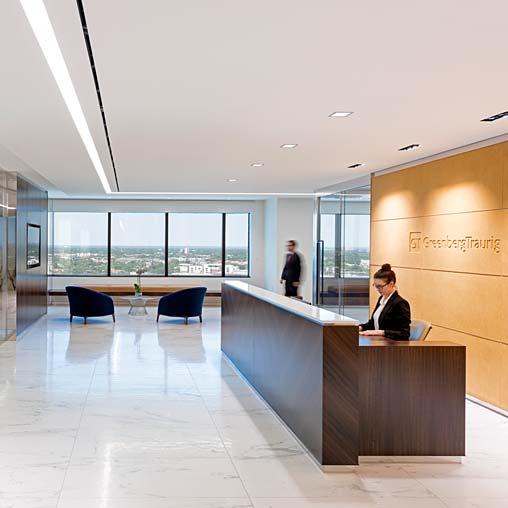 Greenberg Traurig LLP, Tampa | Projects | Gensler