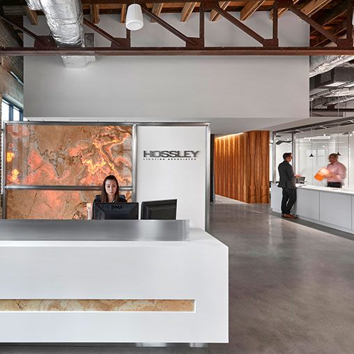 Hossley Lighting Showroom Projects Gensler